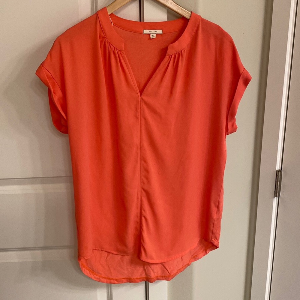 Salmon blouse